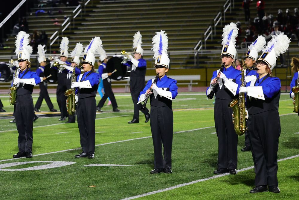 WHS Marching Band performs at competition
