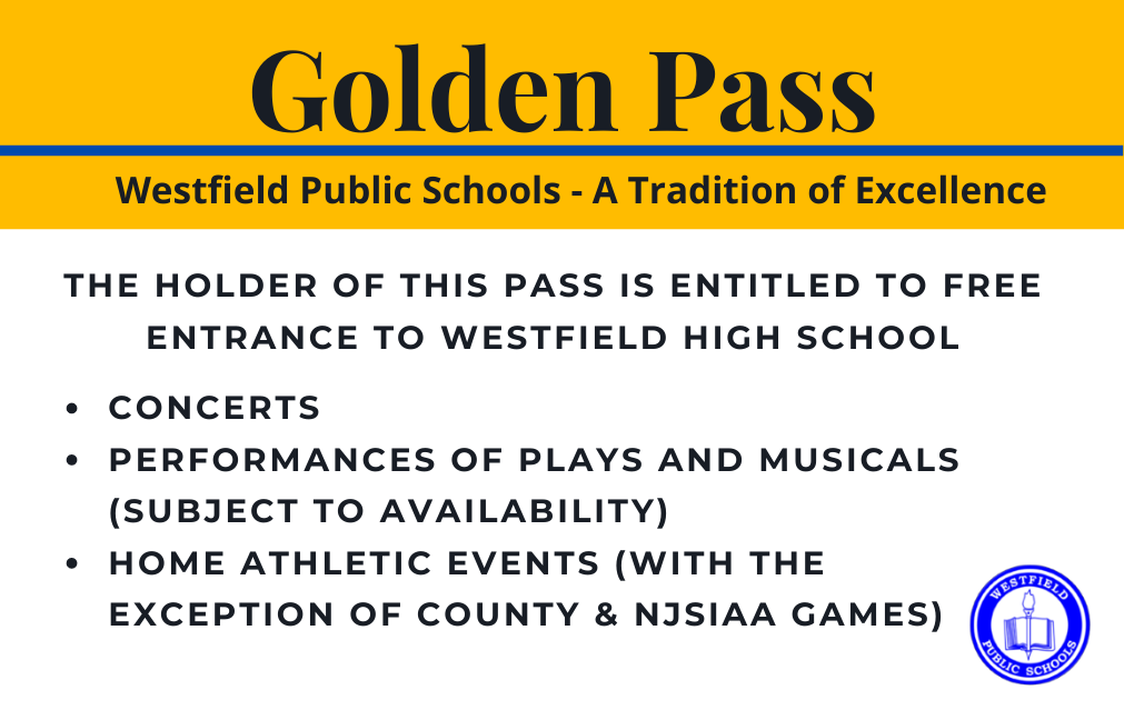 Image  of the Golden Pass for Westfield residents 65 and older