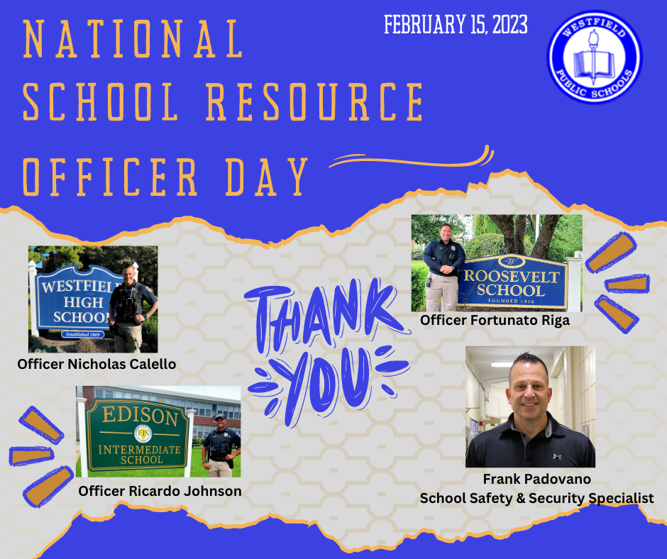 Graphic for National School Resource Officer Day