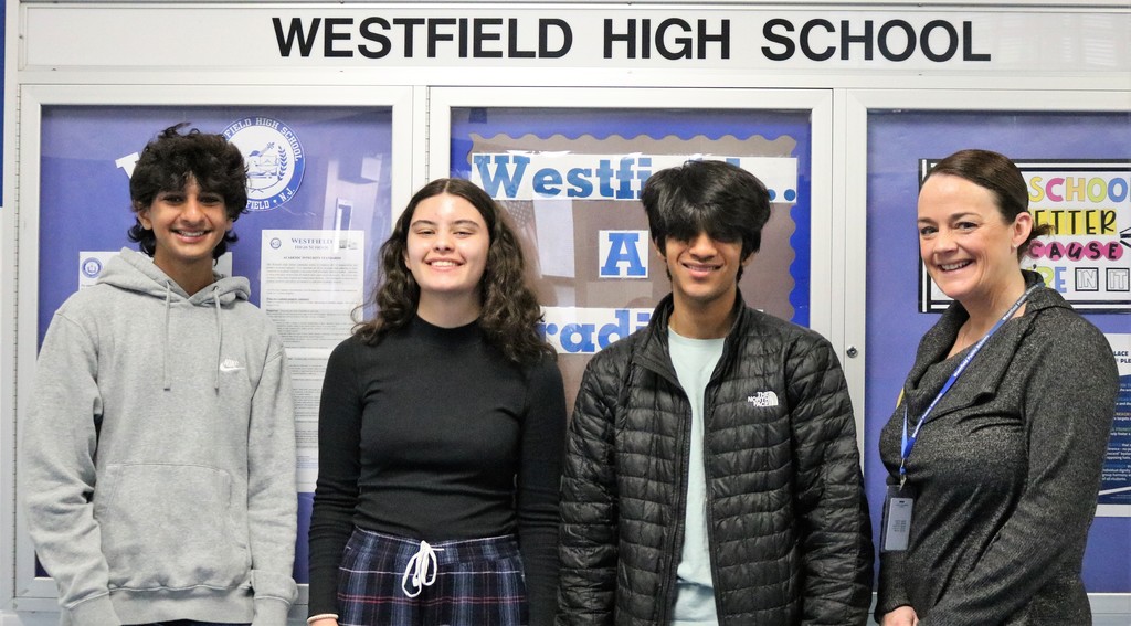 Three of the five WHS 11th graders who scored perfect scores on subject test of Dec ACT or SAT