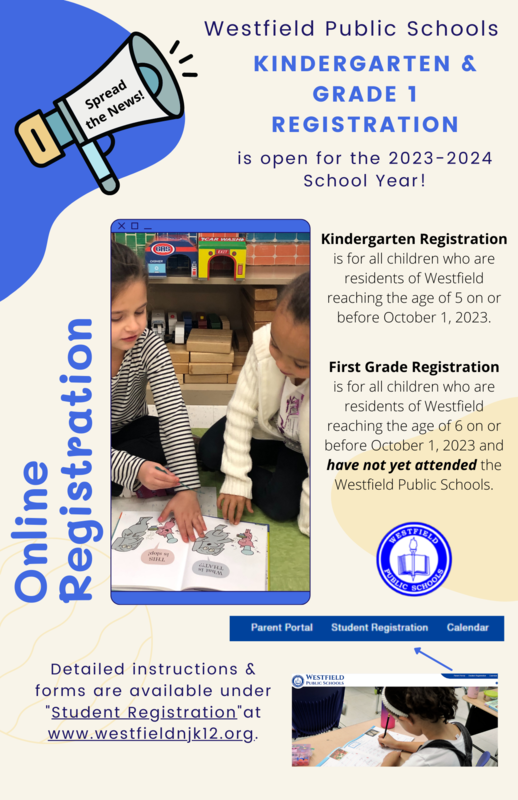 Online Registration for 2023-2024 for Kindergarten & Grade 1